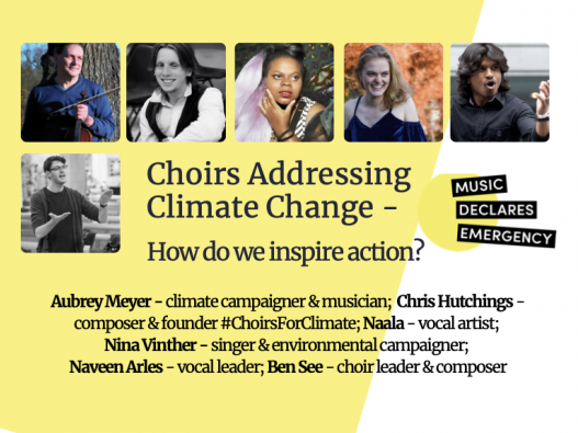 Choirs addressing climate change