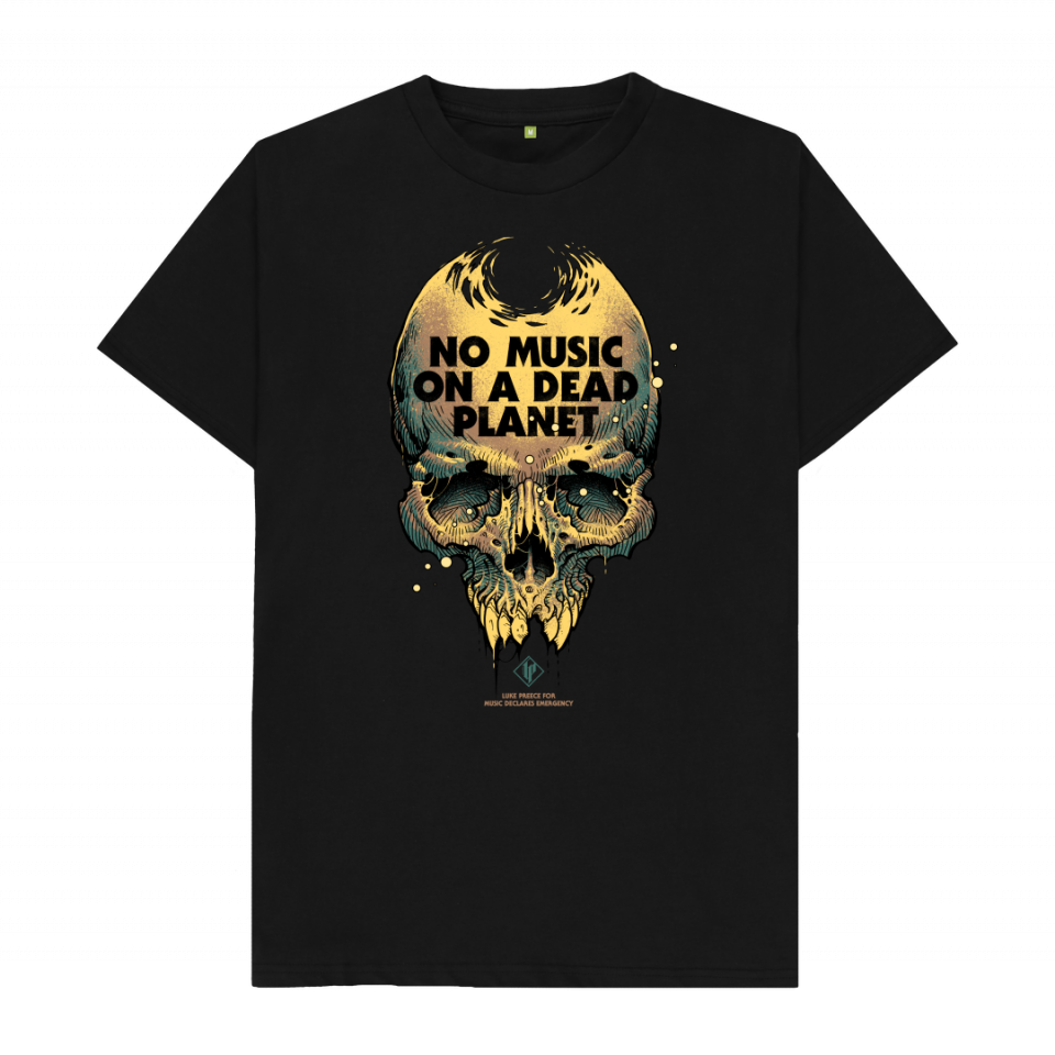 Tshirt Luke Preece Skull Casual